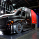 Illustration for article titled Freightliner Innovation Truck Has A Huge Aero Kit